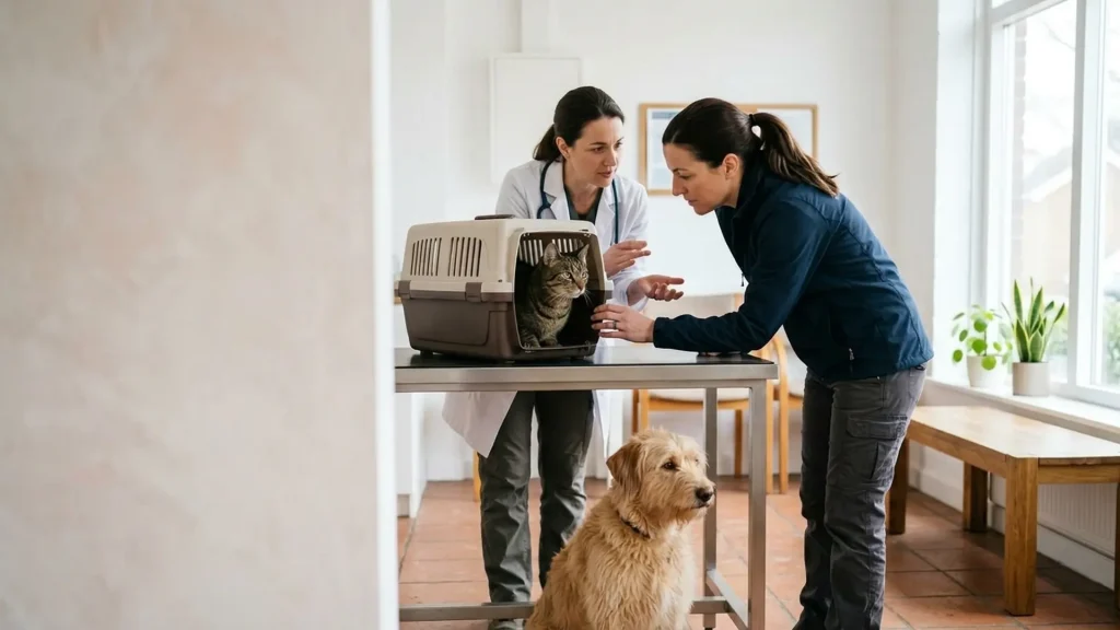 Консультация в клинике: когда питомцу нужен зоопсихолог