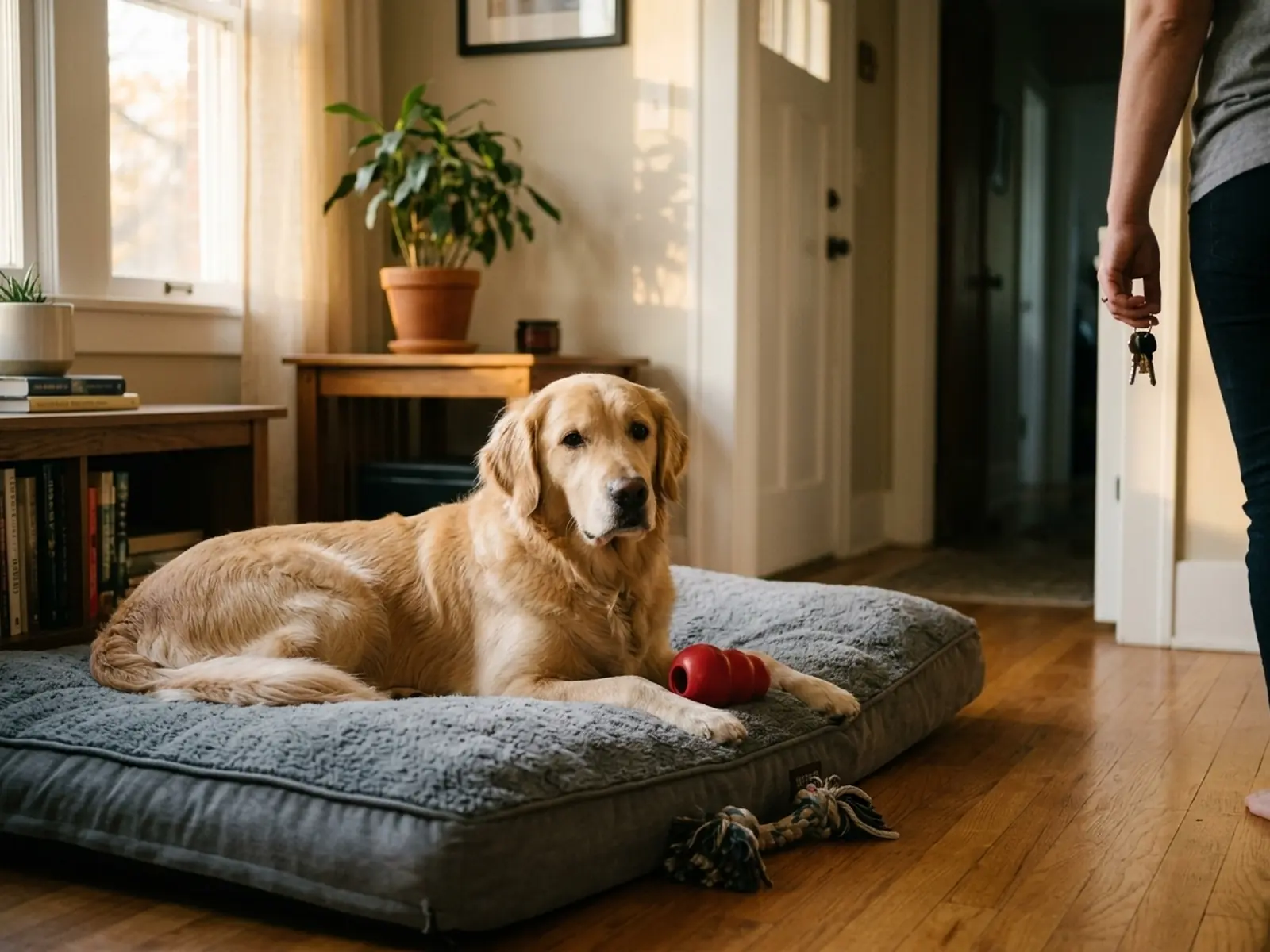 Собака дома: спокойствие и игрушка-обогащение